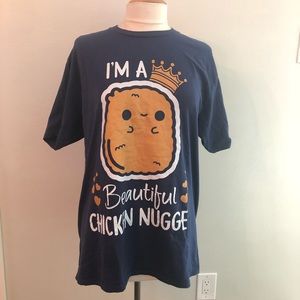 I’m a Beautiful Chicken Nugget Large T-shirt